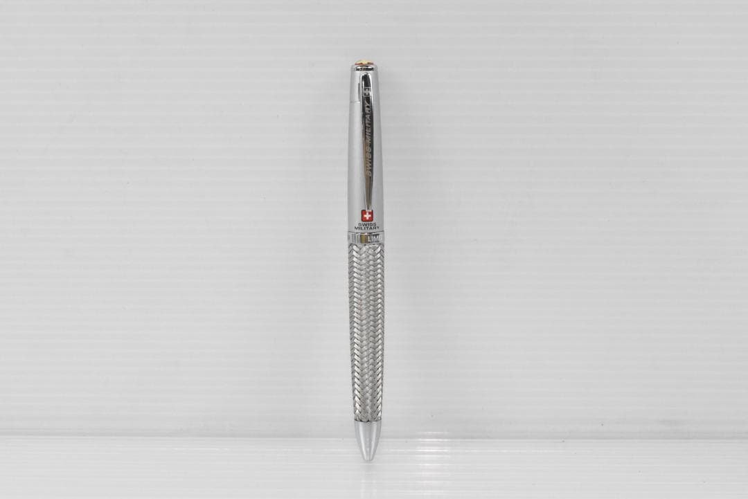 A265【中古】スイスミリタリー　ボールペン　インク青