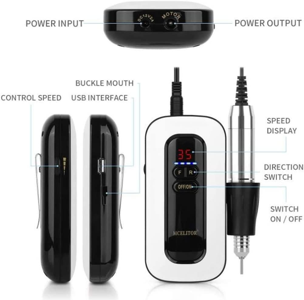 ネイルマシン・プロフェッショナル電動ネイルドリル(充電式)・ネイルケア