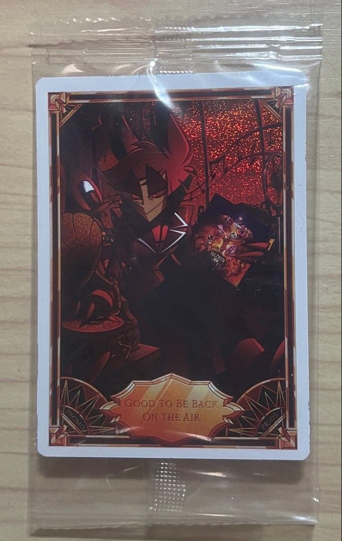 ハズビンホテル トレカ アラスター プロモカード レコード