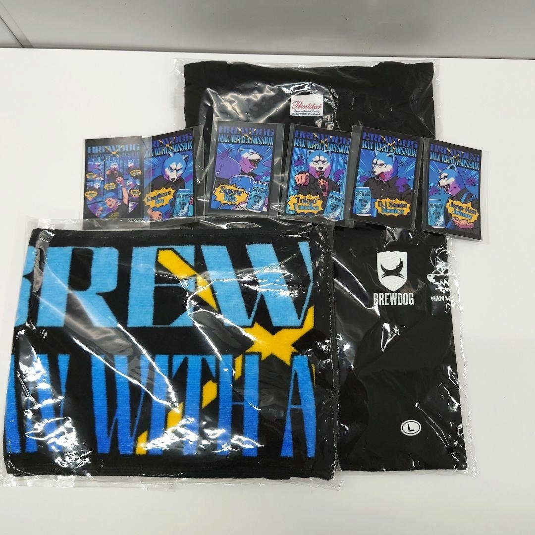 マンウィズアミッション ブリュードッグ タオル Tシャツ マンウィズ 非売品