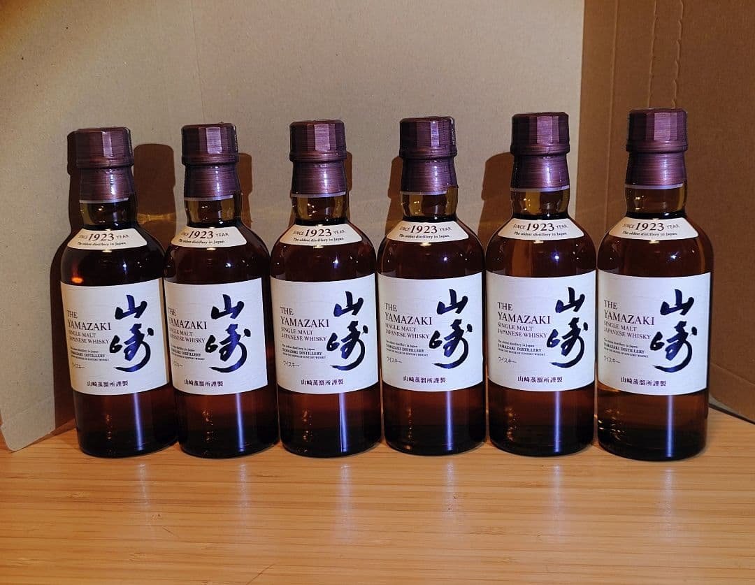 サントリー 山崎 NA ミニボトル 180ml 6本セット