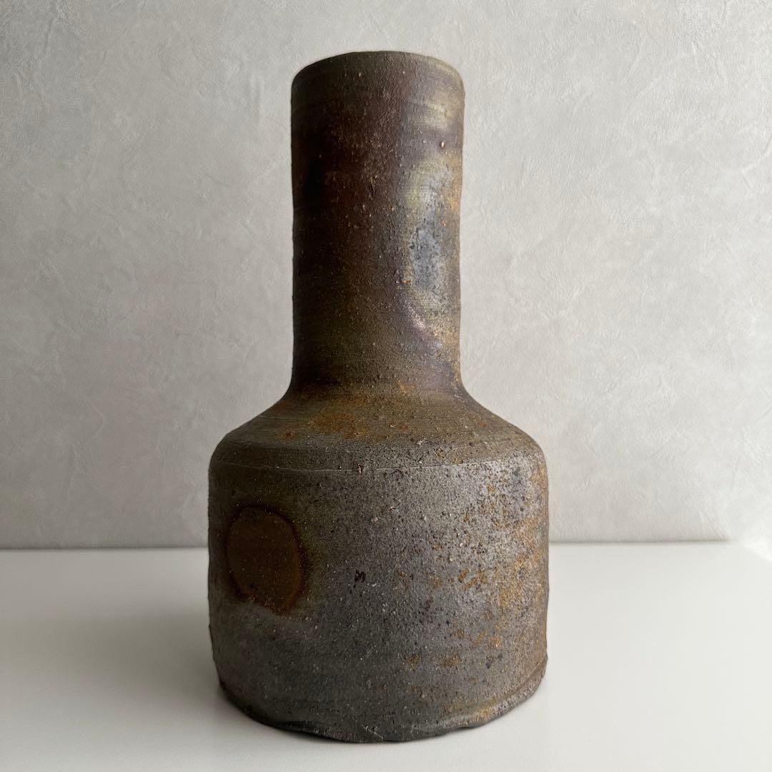 和仁栄幸(正興) 備前 花器 花入 共箱