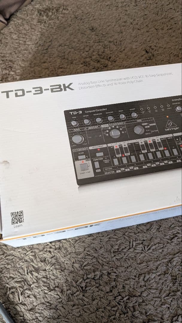 DTM・DAW BEHRINGER TD-3-BK