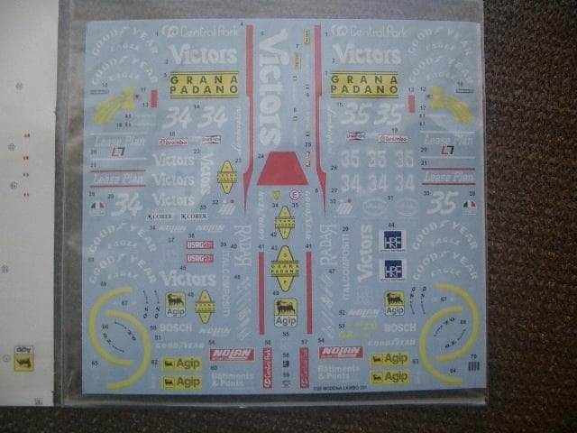 1/20 クラブＭ モデナランボルギーニ M291+スペアデカール付き