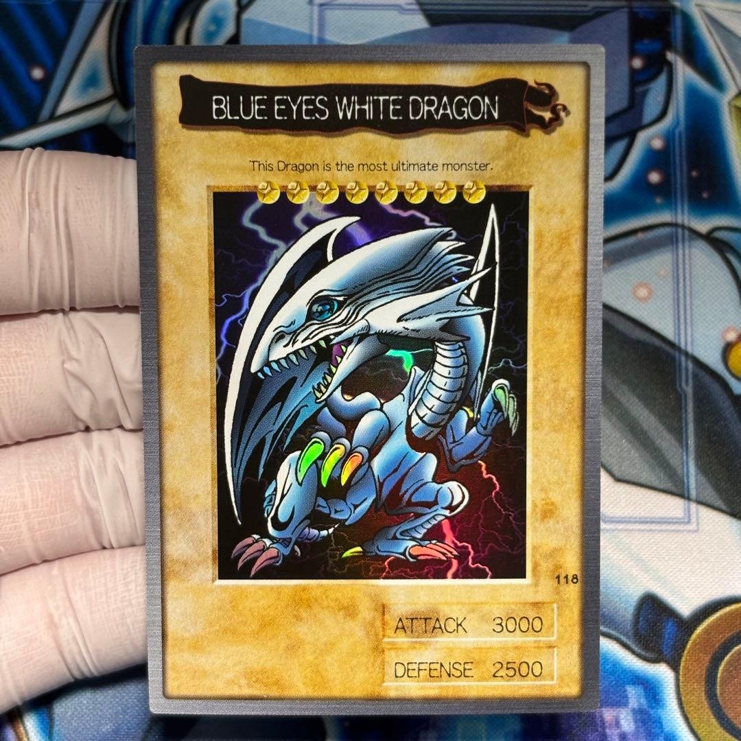 【美品-極美品】遊戯王 バンダイ　青眼の白龍　カードダス　東映　1998年　英語