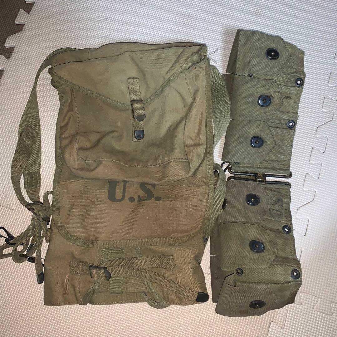 ww2 米軍　ハバーサック　第二次世界大戦　ベルト