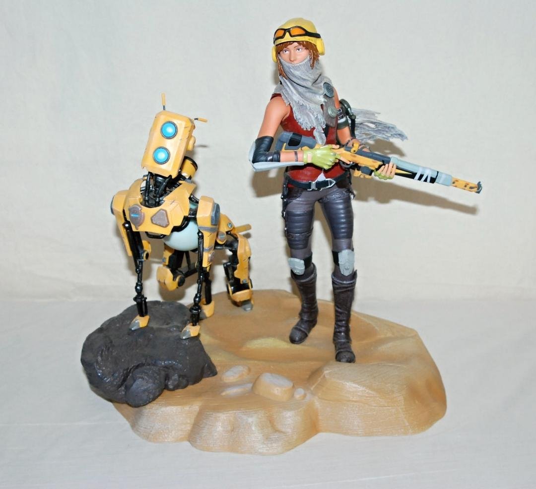 ReCore リコアジュール&マック アクションフィギュア 15インチ XBOX