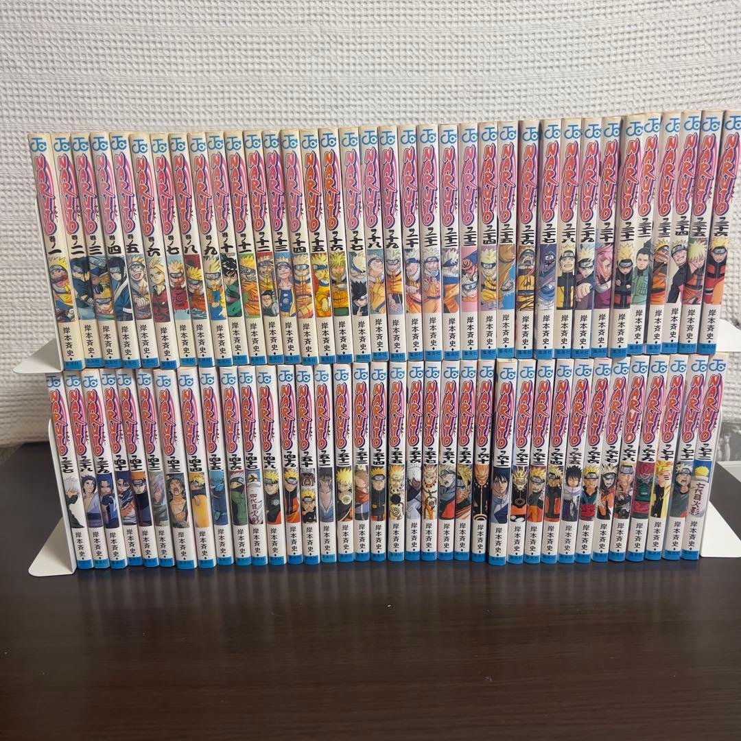 【完結フル】NARUTO 全72巻｜忍の時代を最後まで駆け抜ける覚悟のセット