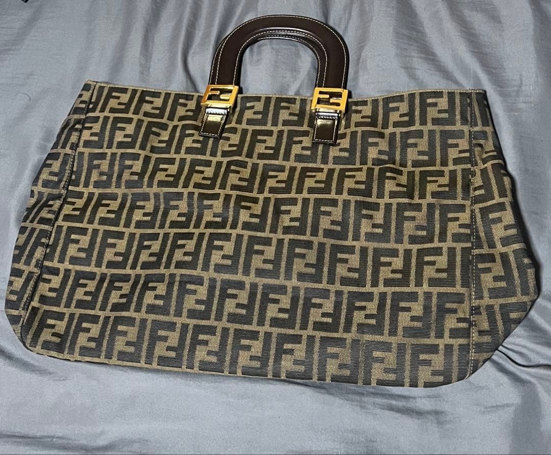 Fendi ズッカ柄　FFロゴ キャンバスバッグ