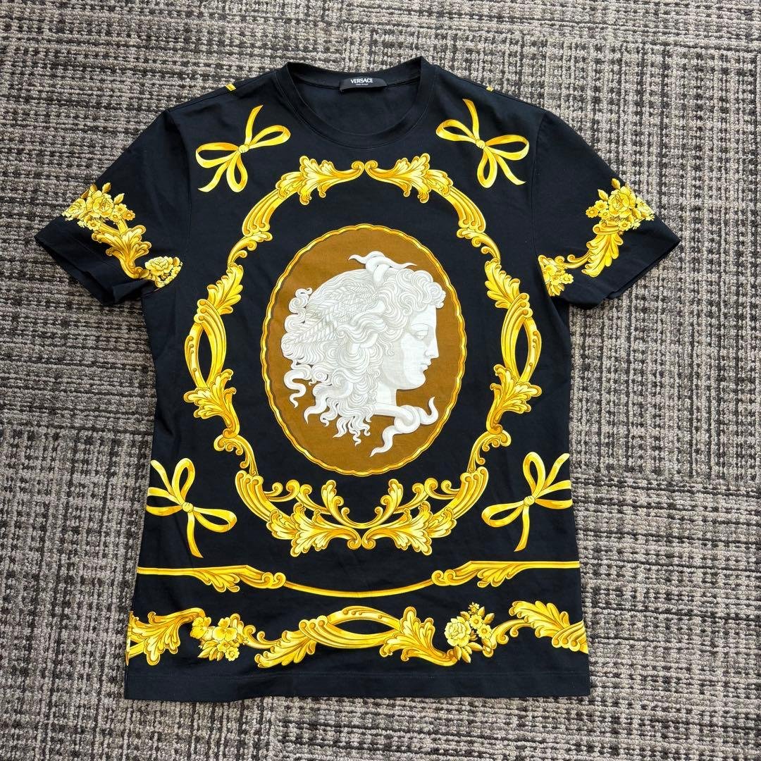 VERSACE ヴェルサーチェ Tシャツ コットン メンズ