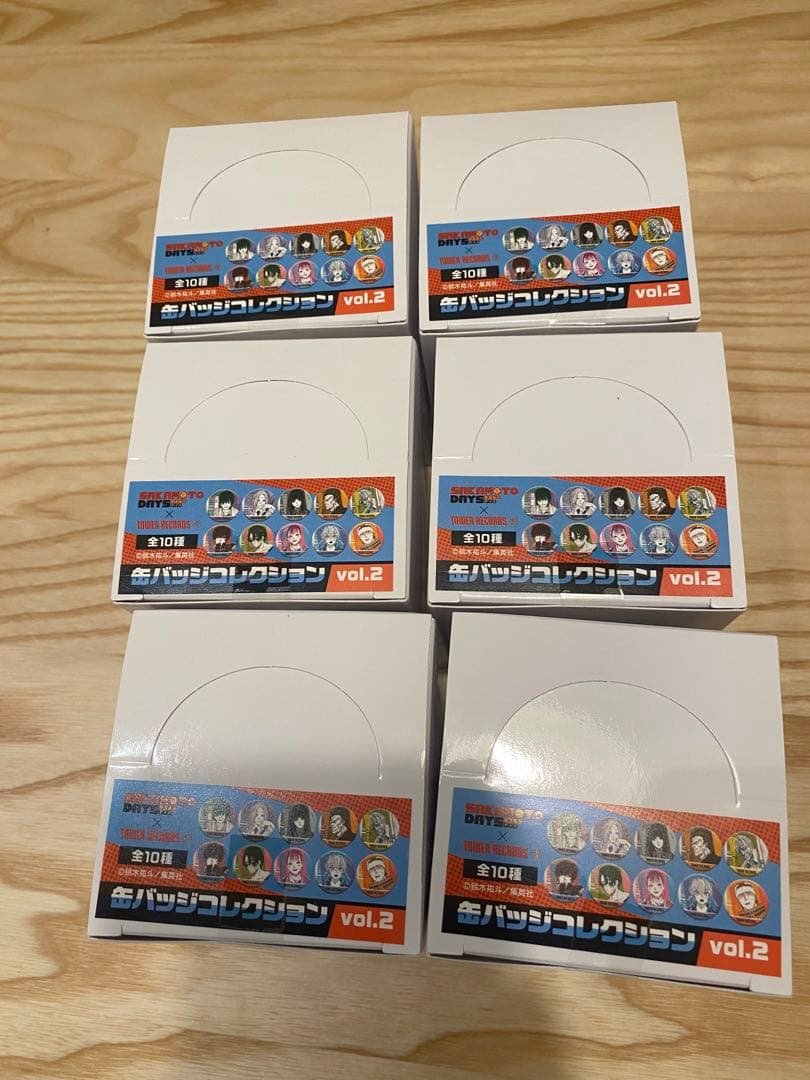 SAKAMOTO DAYS タワレコ 缶バッジコレクション vol.2 6個