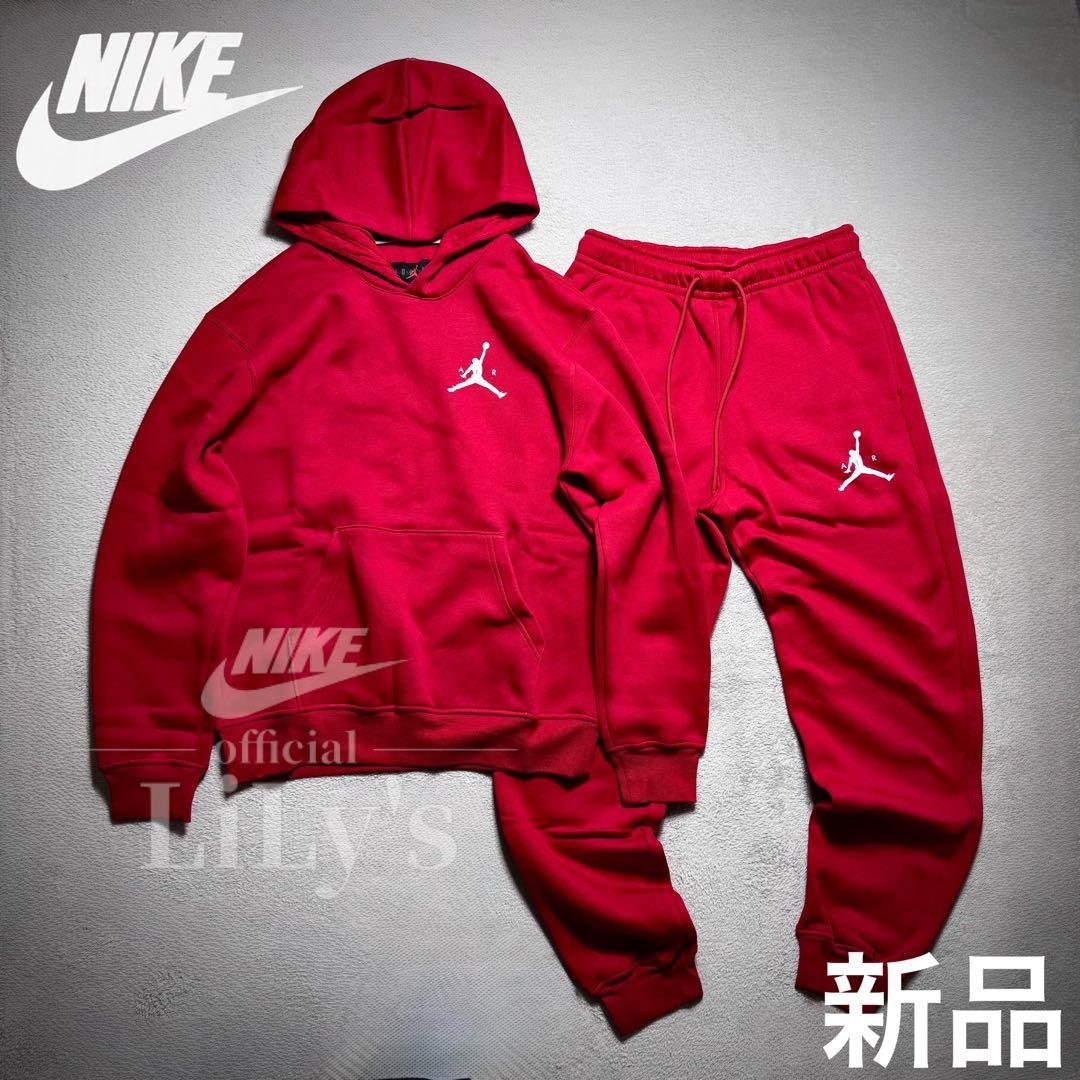 【Ｍサイズ】新品未使用　ジョーダン上下セットアップ　赤　レッド　NIKE　ナイキ