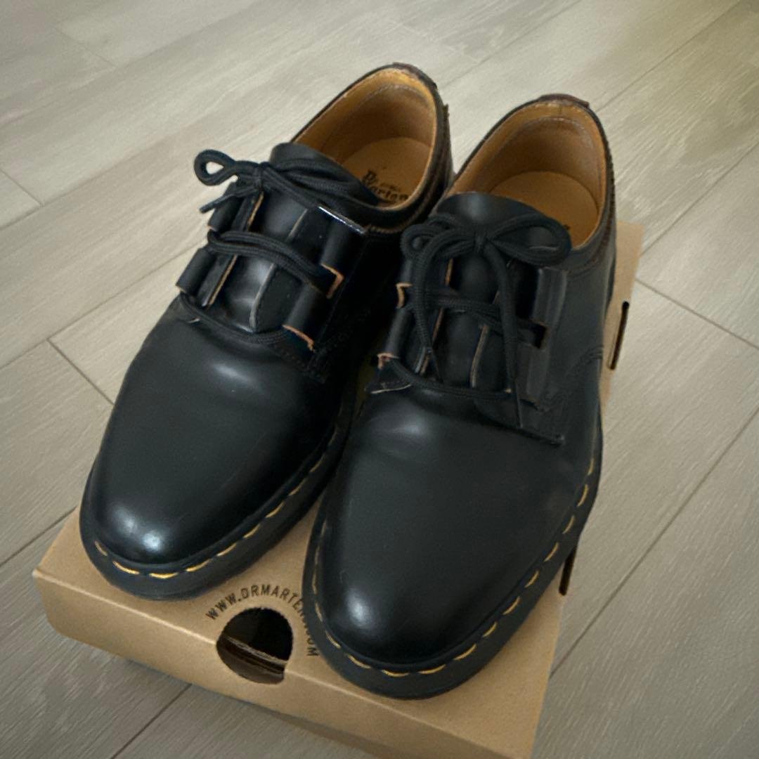 靴 Dr.Martin 1461 GHILLIE 22695001 BLACK