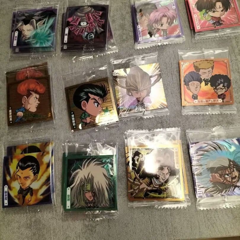幽遊白書 ウエハースシール即購入禁止
