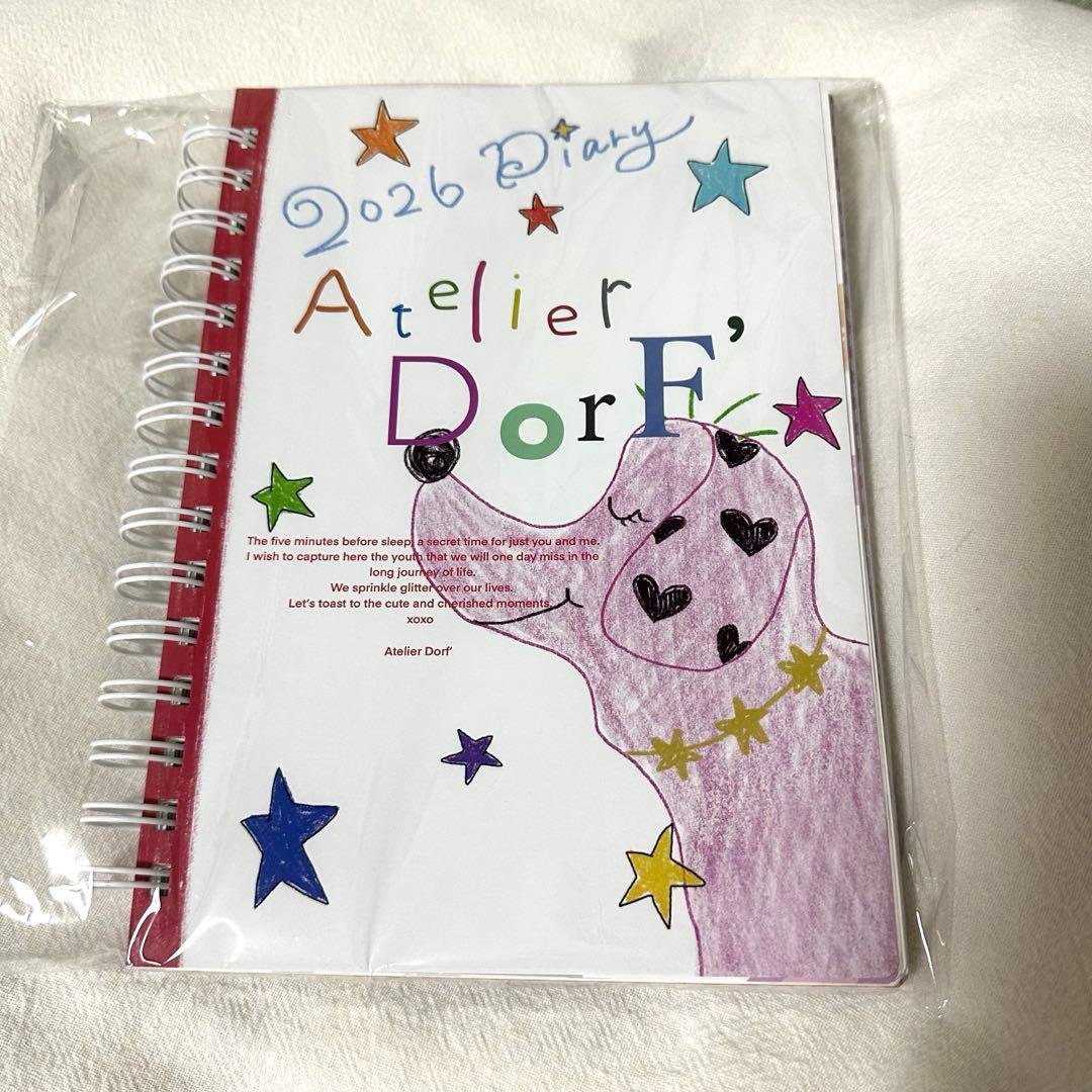 【新品】2026 Atelier DorF スケジュール帳