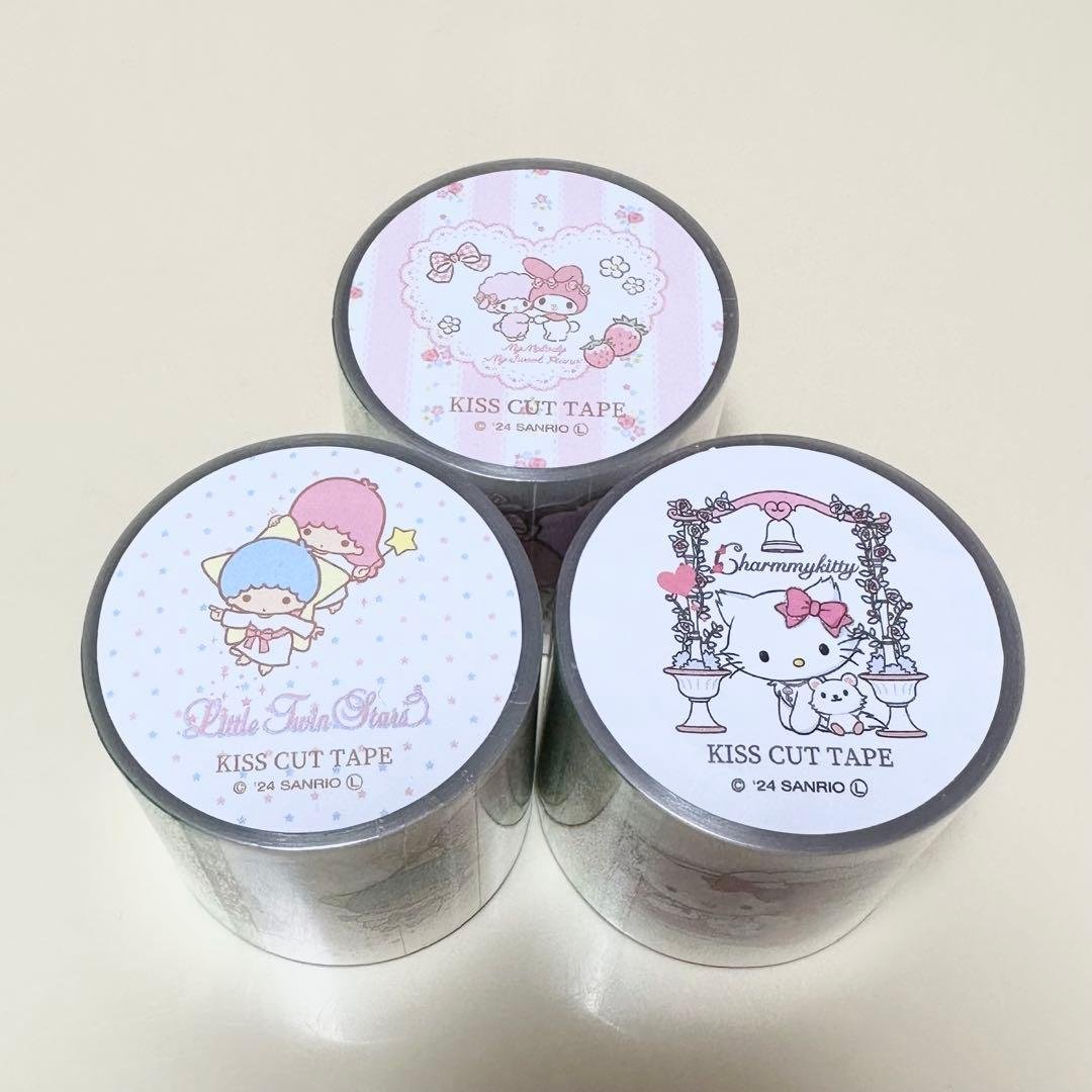 ARomantic KISS CUTテープ サンリオ 3本セット 新品