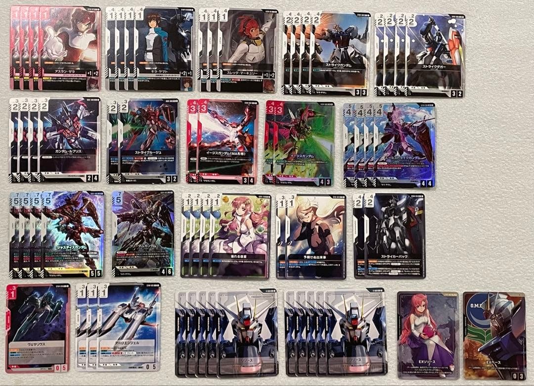 赤白SEED 構築済みデッキ　大会構築　ラクスexリソース