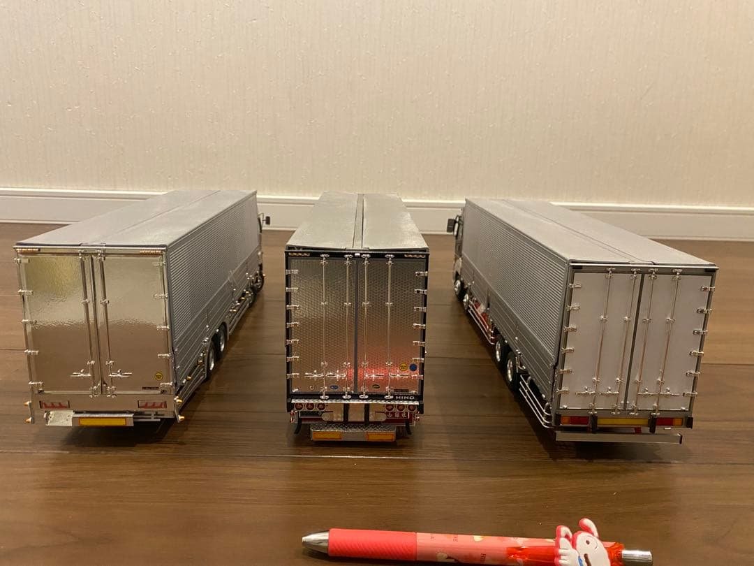 ⚠️イケドン出品です⚠️プラモデルデコトラ完成品3台セット（バラ売不可