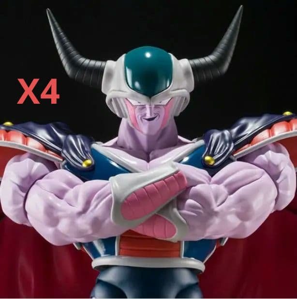 4セット　S.H.Figuarts コルド大王，新品未開封品