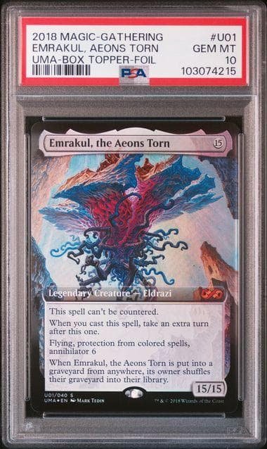 PSA10 引き裂かれし永劫、エムラクール foil U01/040 S