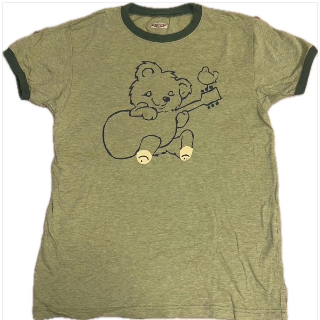 【レア物】Kapital 天竺リンガーTシャツ