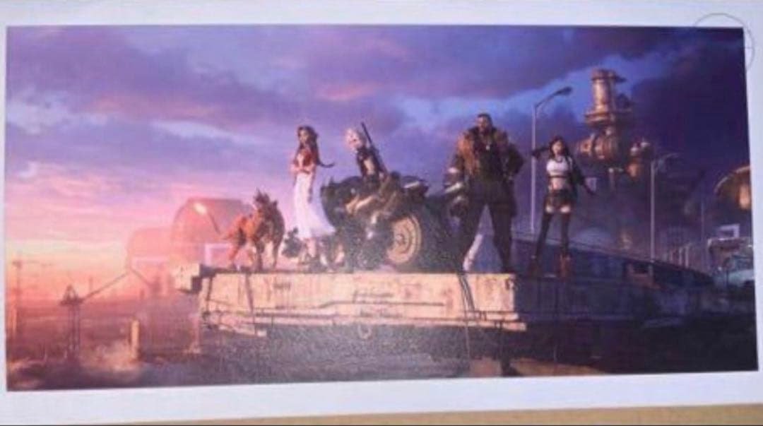 【激レア】キャンペーン当選品(非売品)　プレミアムレター　FF7R