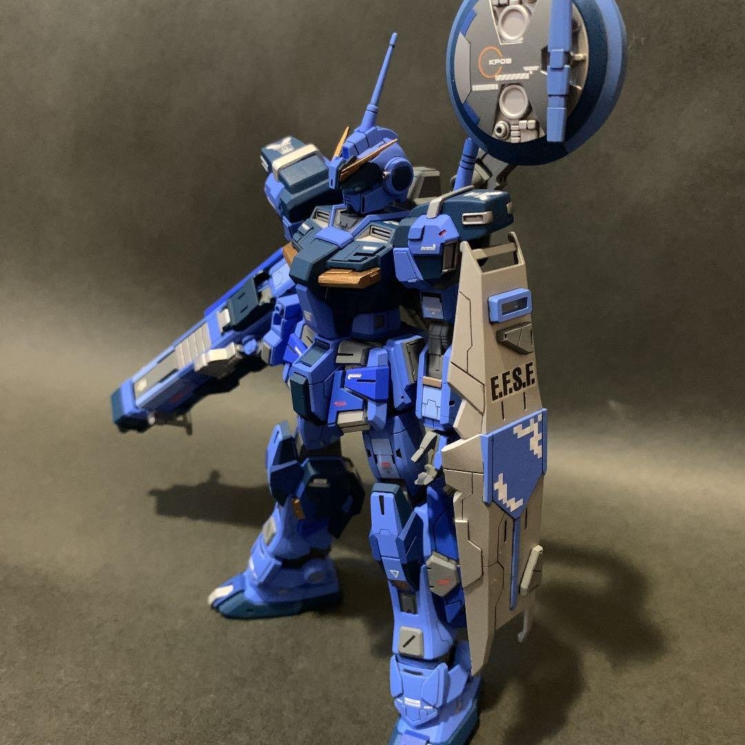 プレバン限定　HG ペイルライダー　キャバルリー　徹底改修　完成品　全塗装