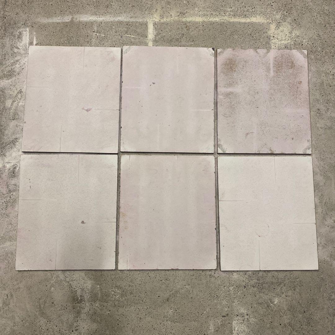 【中古品】陶芸　棚板35×30　6枚組(スリットあり)①